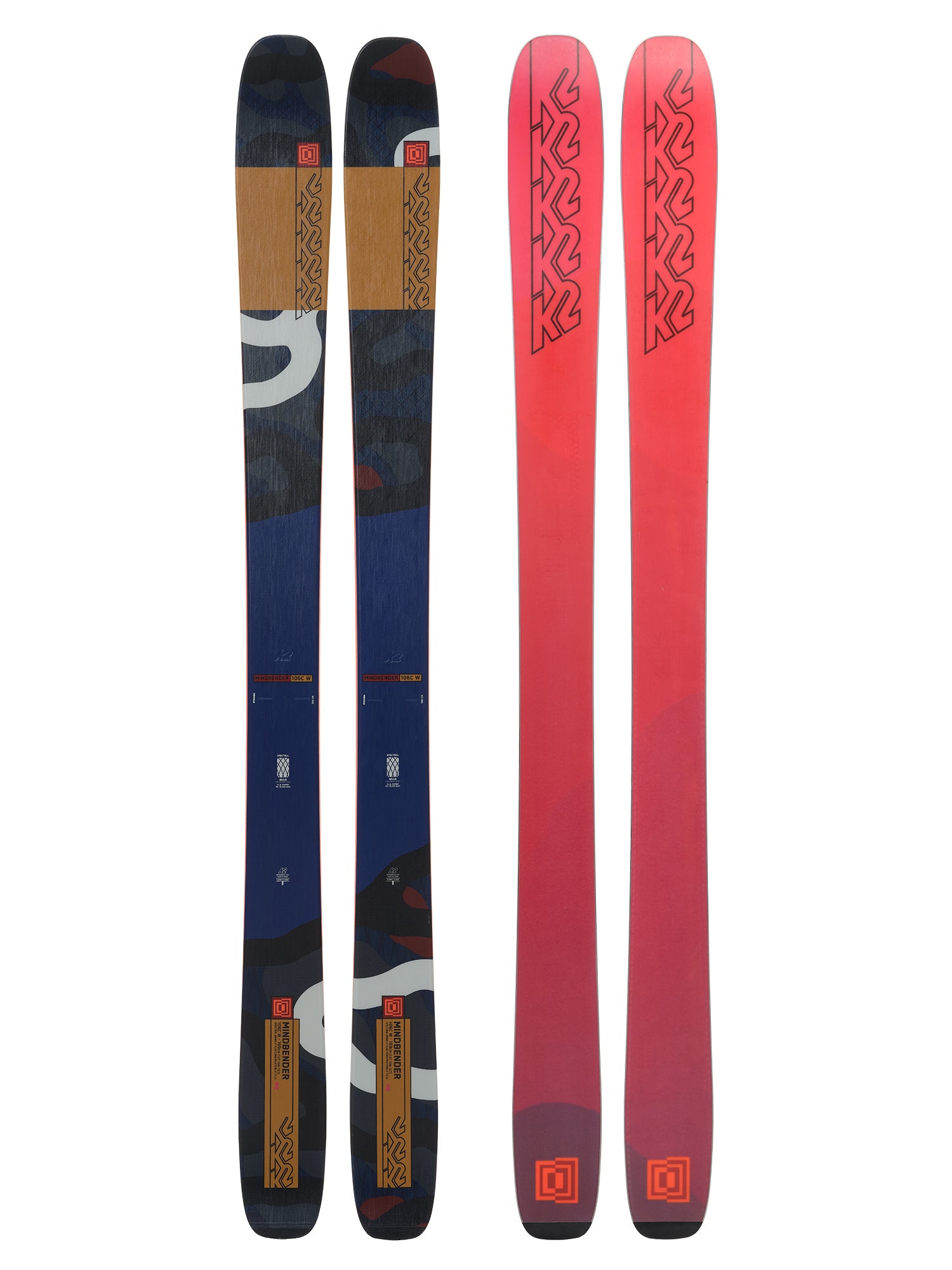 K2 MINDBENDER 106 C W Women's All Mountain Freeride Ski 2024 - Fresh Skis